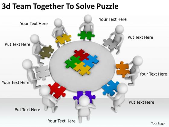 Corporate Business Strategy 3d Team Together Solve Puzzle Character Modeling Corporate Business Strategy 3d Team Together Solve Puzzle Character Modeling