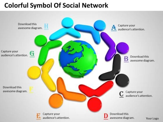 Corporate Business Strategy Colorful Symbol Of Social Network Pictures Corporate Business Strategy Colorful Symbol Of Social Network Pictures