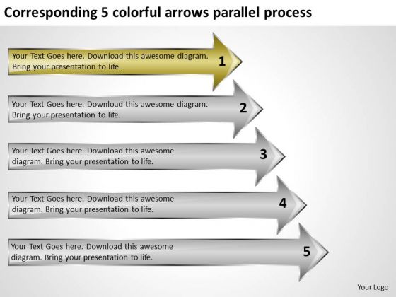 Corresponding 5 Colorful Arrows Parallel Process Spa Business Plan PowerPoint Templates Corresponding 5 Colorful Arrows Parallel Process Spa Business Plan PowerPoint Templates