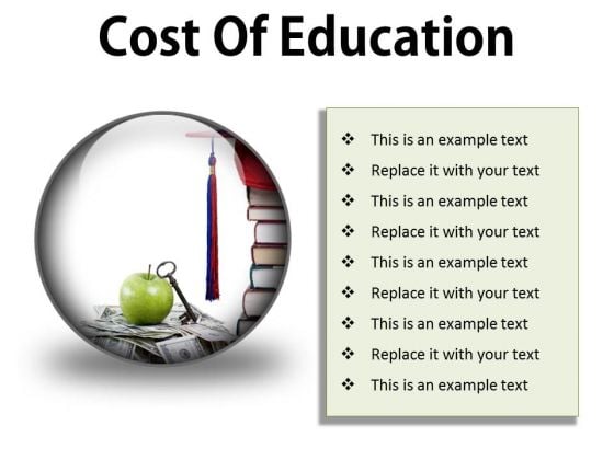 Cost Of Education Money PowerPoint Presentation Slides C Cost Of Education Money PowerPoint Presentation Slides C