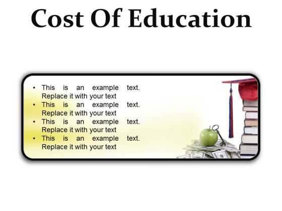 Cost Of Education Money PowerPoint Presentation Slides R Cost Of Education Money PowerPoint Presentation Slides R