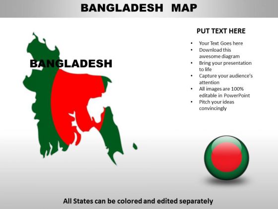 Country PowerPoint Maps Bangladesh Country PowerPoint Maps Bangladesh