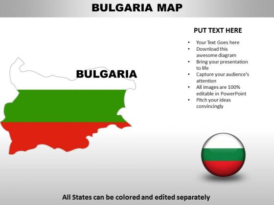 country powerpoint maps bulgaria powerpoint templates country powerpoint
