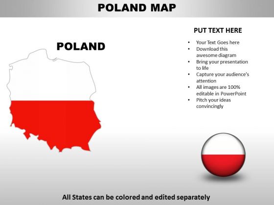 Country PowerPoint Maps Poland