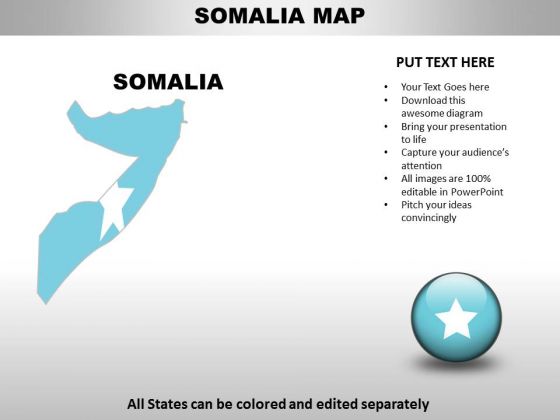 country powerpoint maps somalia powerpoint templates country powerpoint