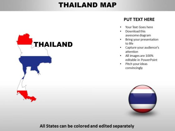 country powerpoint maps thailand powerpoint templates country powerpoint