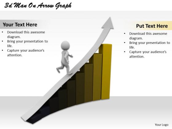 Creative Marketing Concepts 3d Man Arrow Graph Characters Creative Marketing Concepts 3d Man Arrow Graph Characters