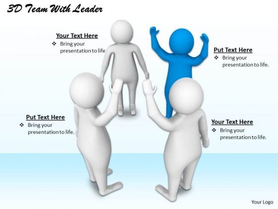 Creative Marketing Concepts 3d Team With Leader Adaptable Business Creative Marketing Concepts 3d Team With Leader Adaptable Business