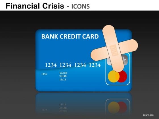 Credit Card Debt PowerPoint Templates