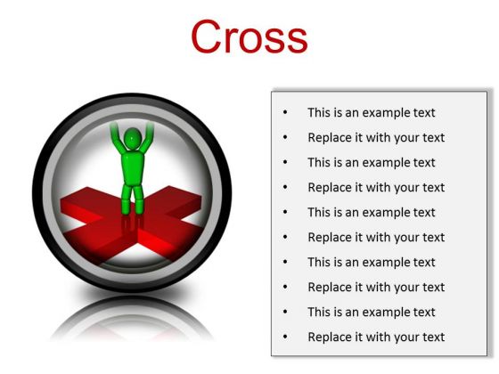 Cross Business PowerPoint Presentation Slides Cc
