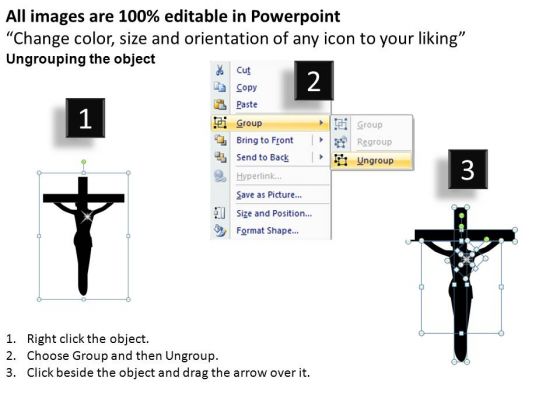 Crucifixion Christ Jesus PowerPoint Slides And Ppt Diagram Templates impactful graphical