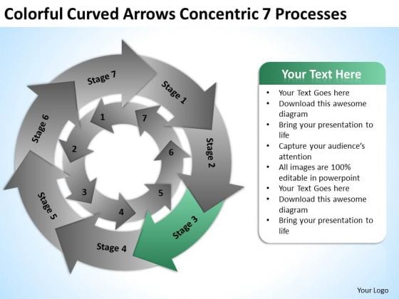 Curved Arrows Concentric 7 Processess Ppt Formulating Business Plan PowerPoint Templates Curved Arrows Concentric 7 Processess Ppt Formulating Business Plan PowerPoint Templates