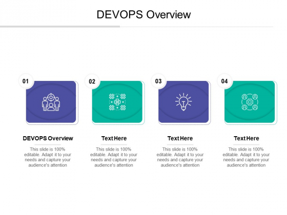 DEVOPS Overview Ppt PowerPoint Presentation Styles Outline Cpb