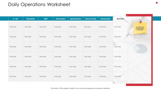Daily Operations Worksheet Business Analysis Method Ppt Slides Background Designs PDF Daily Operations Worksheet Business Analysis Method Ppt Slides Background Designs PDF