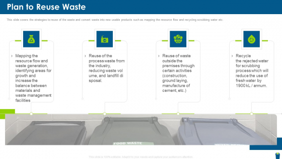Dangerous Waste Management Plan To Reuse Waste Elements PDF