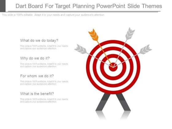 Dart Board For Target Planning Powerpoint Slide Themes Dart Board For Target Planning Powerpoint Slide Themes