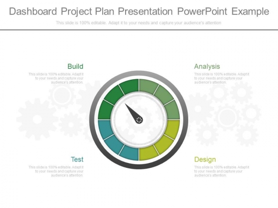 Dashboard Project Plan Presentation Powerpoint Example
