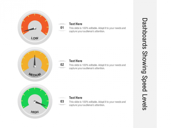 Dashboards Showing Speed Levels Ppt PowerPoint Presentation Styles Graphics Template PDF Dashboards Showing Speed Levels Ppt PowerPoint Presentation Styles Graphics Template PDF
