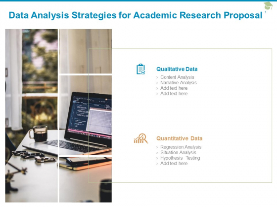 Data Analysis Strategies For Academic Research Proposal Ppt PowerPoint Presentation Model Grid