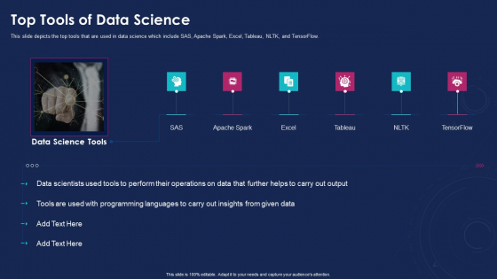 Data Analytics IT Top Tools Of Data Science Ppt File Professional PDF Data Analytics IT Top Tools Of Data Science Ppt File Professional PDF