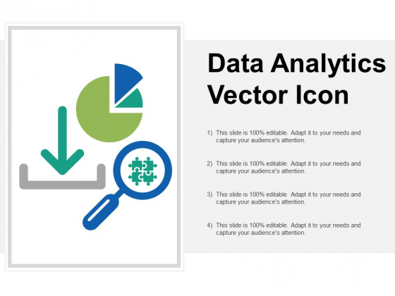 Data Analytics Vector Icon Ppt Powerpoint Presentation Icon Designs