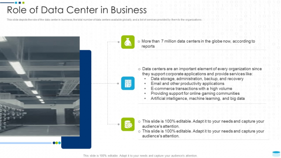 Data Center Infrastructure Management IT Role Of Data Center In Business Background PDF Data Center Infrastructure Management IT Role Of Data Center In Business Background PDF