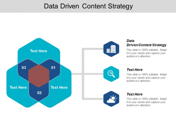 Data Driven Content Strategy Ppt PowerPoint Presentation Outline Introduction Cpb
