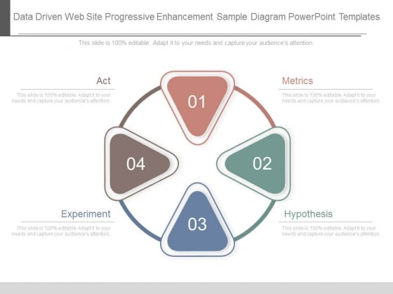 Data Driven Web Site Progressive Enhancement Sample Diagram Powerpoint Templates Data Driven Web Site Progressive Enhancement Sample Diagram Powerpoint Templates