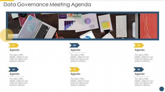 Data Governance Meeting Agenda Graphics PDF