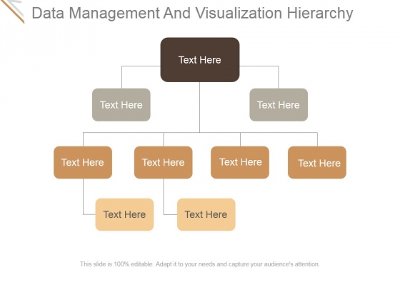 Data Management And Visualization Hierarchy Ppt PowerPoint Presentation Inspiration