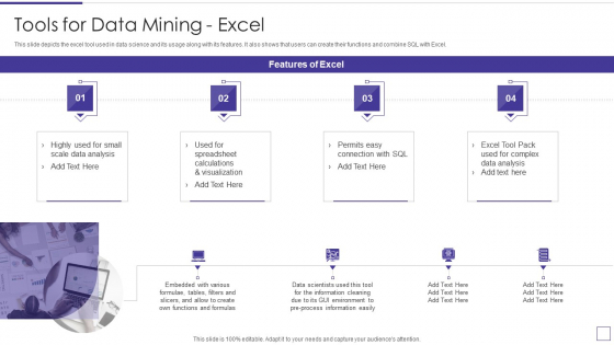 Data Mining Implementation Tools For Data Mining Excel Structure PDF
