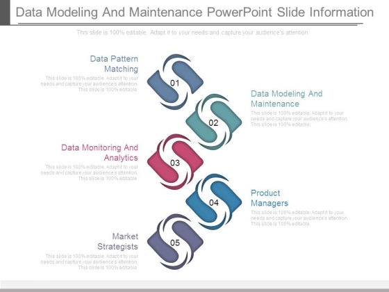 Data Modeling And Maintenance Powerpoint Slide Information