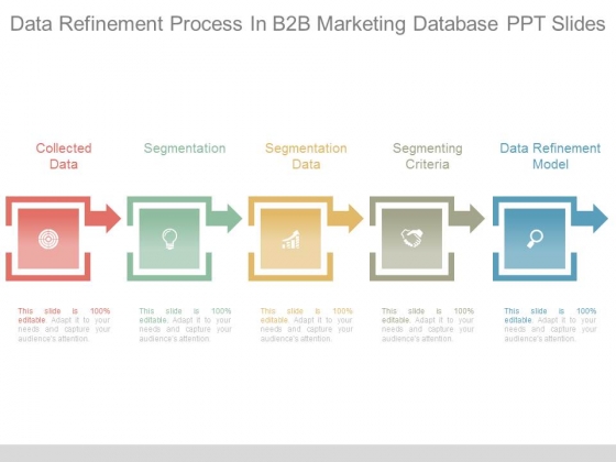 Data Refinement Process In B2b Marketing Database Ppt Slides