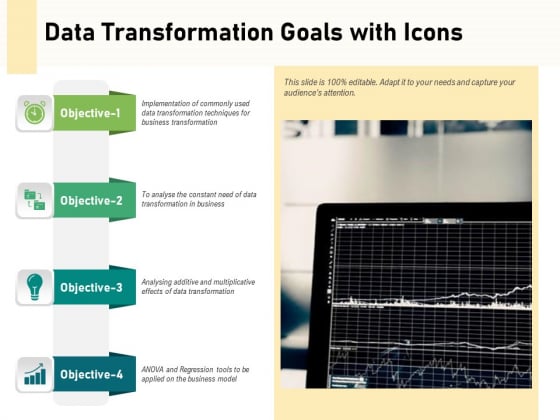 Data Transformation Goals With Icons Ppt PowerPoint Presentation Design Templates PDF Data Transformation Goals With Icons Ppt PowerPoint Presentation Design Templates PDF