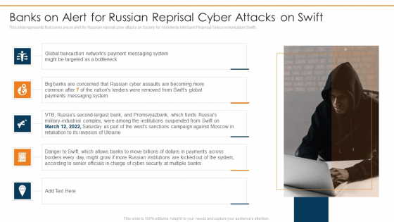 Data Wiper Spyware Attack Banks On Alert For Russian Reprisal Cyber Attacks On Swift Sample PDF Data Wiper Spyware Attack Banks On Alert For Russian Reprisal Cyber Attacks On Swift Sample PDF