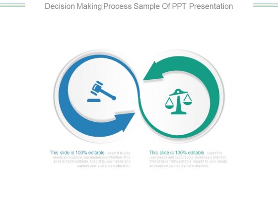 Decision Making Process Sample Of Ppt Presentation Decision Making Process Sample Of Ppt Presentation