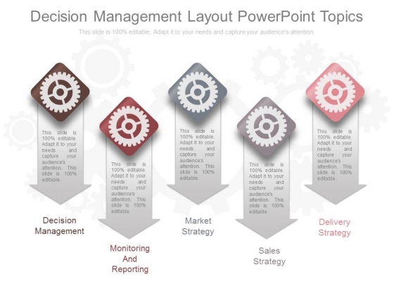 Decision Management Layout Powerpoint Topics Decision Management Layout Powerpoint Topics