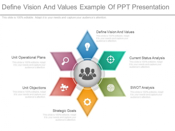 Define Vision And Values Example Of Ppt Presentation Define Vision And Values Example Of Ppt Presentation