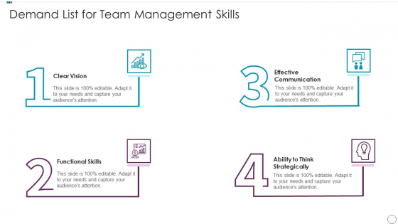 Demand List For Team Management Skills Icons PDF Demand List For Team Management Skills Icons PDF