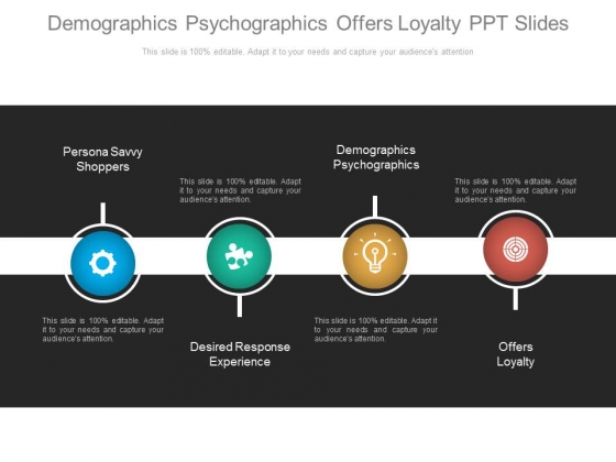 Demographics Psychographics Offers Loyalty Ppt Slides