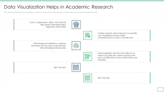 Departments Of Visualization Research Data Visualization Helps In Academic Research Icons PDF Departments Of Visualization Research Data Visualization Helps In Academic Research Icons PDF