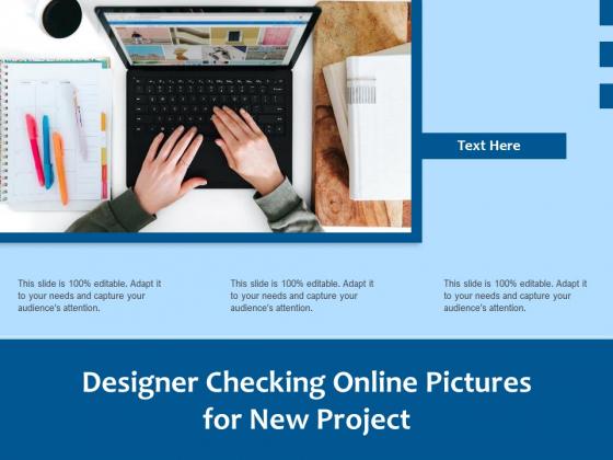 Designer Checking Online Pictures For New Project Ppt PowerPoint Presentation Pictures Good PDF