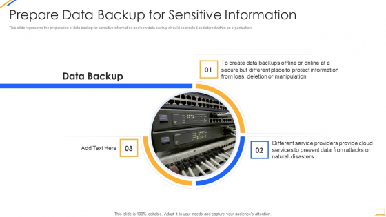 Desktop Security Management Prepare Data Backup For Sensitive Information Download PDF