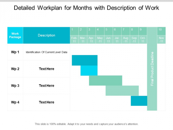Detailed Workplan For Months With Description Of Work Ppt PowerPoint Presentation Pictures Inspiration Detailed Workplan For Months With Description Of Work Ppt PowerPoint Presentation Pictures Inspiration