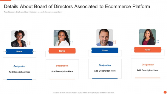 Details About Board Of Directors Associated To Ecommerce Platform Information PDF