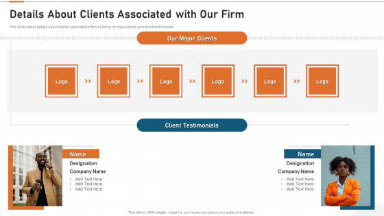 Details About Clients Associated With Our Firm Details About Clients Associated With Our Firm Download PDF Details About Clients Associated With Our Firm Details About Clients Associated With Our Firm Download PDF