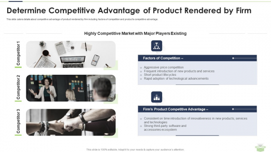 Determine Competitive Advantage Of Product Rendered By Firm Slides PDF Determine Competitive Advantage Of Product Rendered By Firm Slides PDF