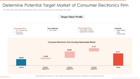 Determine Potential Target Market Of Consumer Electronics Firm Designs PDF Determine Potential Target Market Of Consumer Electronics Firm Designs PDF