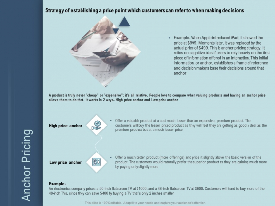Determine Right Pricing Strategy New Product Anchor Pricing Ppt Layouts Themes PDF Determine Right Pricing Strategy New Product Anchor Pricing Ppt Layouts Themes PDF