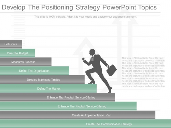 Develop The Positioning Strategy Powerpoint Topics Develop The Positioning Strategy Powerpoint Topics